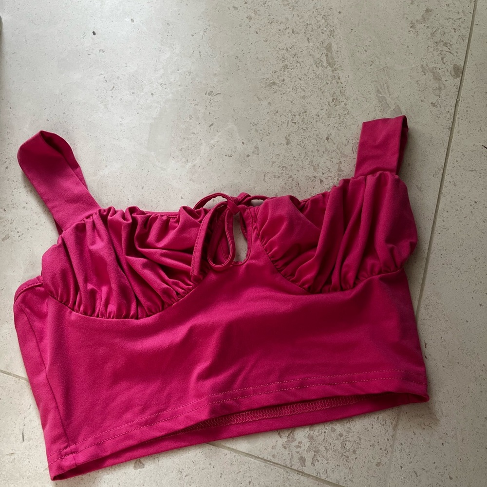 cute bright pink